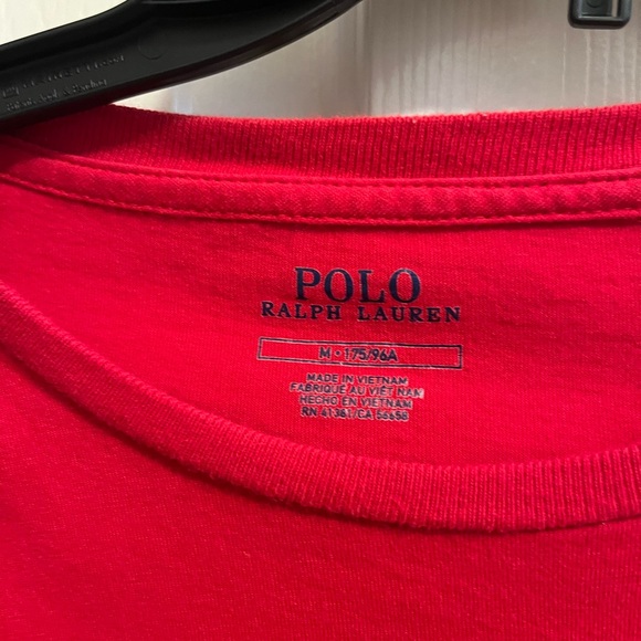 Men’s size M red Polo Ralph Lauren long sleeve shirt! - Picture 3 of 3